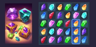 puzzle jewel gemstone legends - Screenshot 1