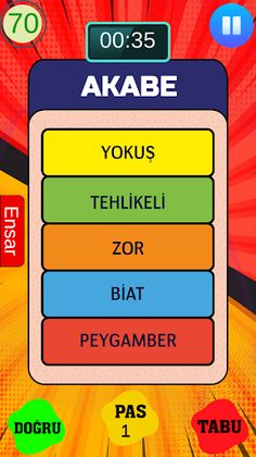 İslami Tabu Oyunu - Screenshot 4