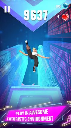 Sky Parkour Jumper Race 3D - Screenshot 4