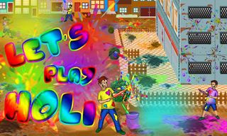 Let's Play Holi - Screenshot 1