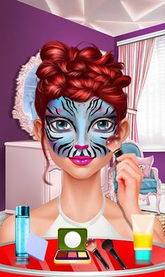 Face Paint Party! Girls Salon - Screenshot 3