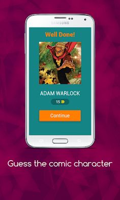 Guess the comic character - Screenshot 1