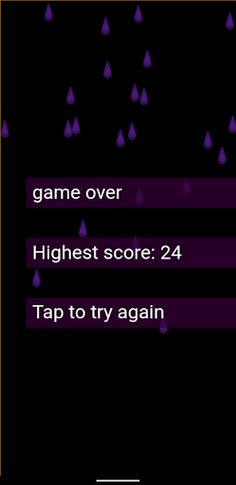 Rain Drop Game - Screenshot 2