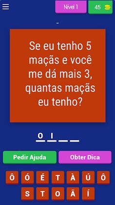 Raciocínio Lógico Jogo de Quiz - Screenshot 1