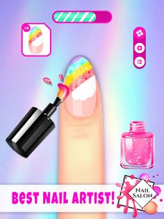 Super Nail Salon: Fun Games - Screenshot 4