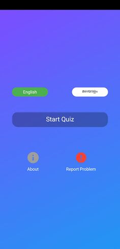 Qnzz: English Malayalam GK Qui - Screenshot 1