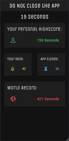Do not close the App - Screenshot 1