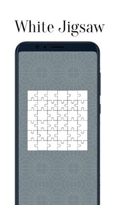 Zen Jigsaw - White Puzzle - Screenshot 1