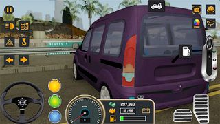 City Kangoo drife simulator 3D - Screenshot 1