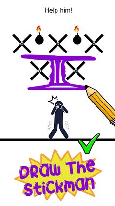 Draw Puzzle Save Stickman - Screenshot 3