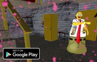 TERRIFYING GRANNY SPONGE PRANK - Screenshot 2