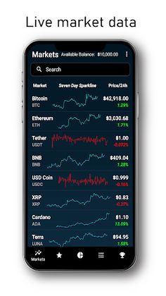 Fantasy Crypto Simulator Game - Screenshot 1