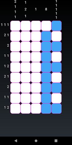 Columns N rows - Screenshot 2