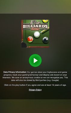 8 Ball Billiards Classic - Screenshot 1