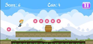 Boy Collecting Donuts - Screenshot 2