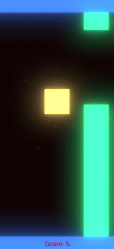 Неоновый куб - Screenshot 1