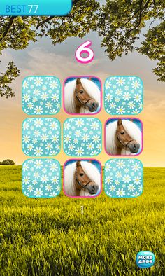Brain games - Horse - Memory t - Screenshot 2