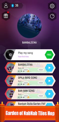 Banban of Banbaleena Tiles Hop - Screenshot 1