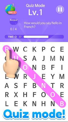 Word Search - Connect letters - Screenshot 1