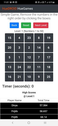 HueGames - Focus and Memory Ga - Screenshot 2