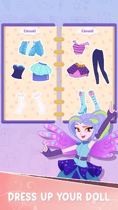 Paper Doll Story: Dress Up DIY - Screenshot 2