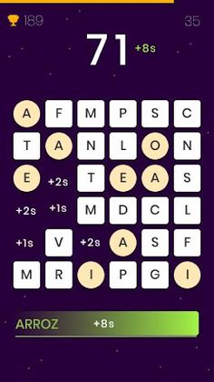 Letrado - Caça palavras dinâmi - Screenshot 3