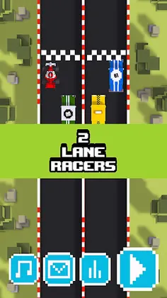 2 Lane Racers - Screenshot 1