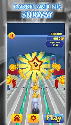 Rabbit and Pig Sabway - Screenshot 2