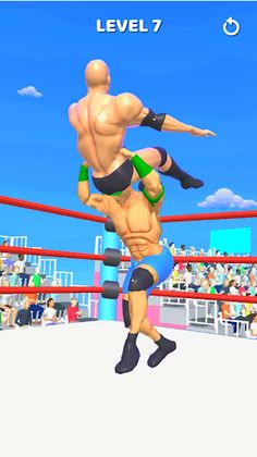 Wrestling Run - Screenshot 2