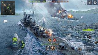 Navy War・Naval Battle Warships - Screenshot 1