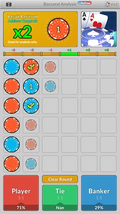 Baccarat Analysis - Lifetime - Screenshot 1