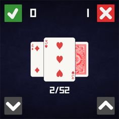 Higher Lower Card Game - Wear - Screenshot 2