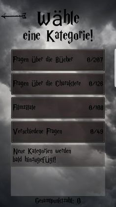 Inoffizielles Harry P. Quiz - Screenshot 2