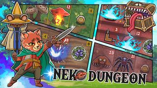 Neko Dungeon: Puzzle RPG - Screenshot 1