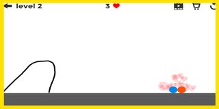 Physics Puzzle : Two Balls - Screenshot 3