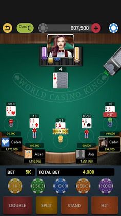 World Blackjack King - Screenshot 1
