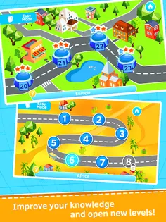 Geography quiz world countries - Screenshot 3
