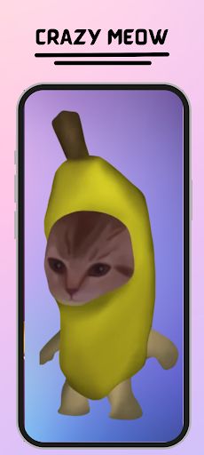 Banana Cry Game Meow Calling - Screenshot 3