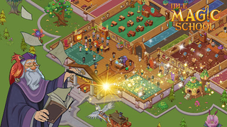 Idle Magic School - Screenshot 1