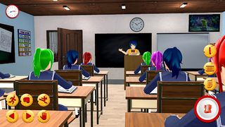 Anime High School Girl 3D Game - Screenshot 1