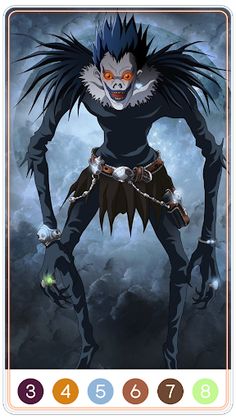 Death Note Paint by Number - Screenshot 2