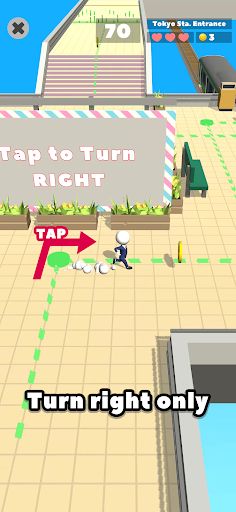 Mr. Turn Right - Screenshot 2