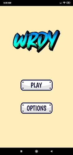 WRDY - Word Puzzle - Screenshot 1