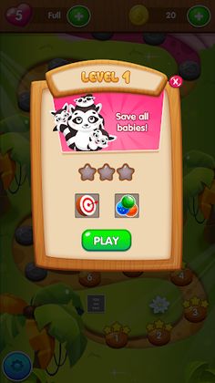 Raccoon Bubble Shooter - Screenshot 2