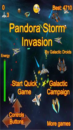 Pandora Storm Invasion Pro - Screenshot 1