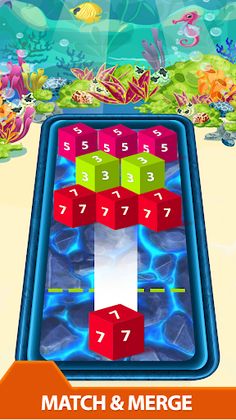 2048 number puzzle Merge Cube - Screenshot 2