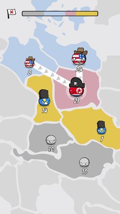 Country Balls: World Clash - Screenshot 2