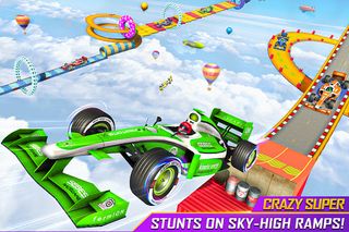 Formula Car Stunts - Car Games - Screenshot 1