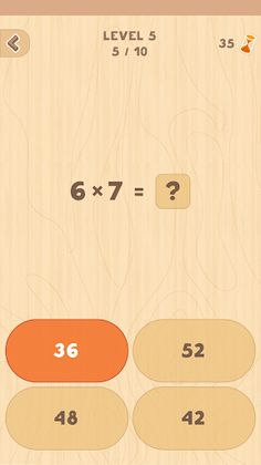 Multiplication table (Math) - Screenshot 4