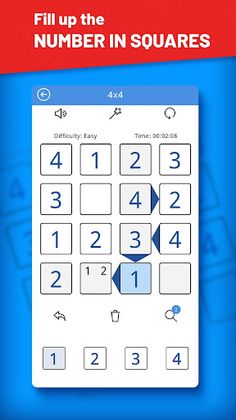 Futoshiki : Unequal Puzzle - Screenshot 1